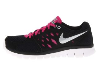 Nike Flex 2013 Run Black/Fusion Pink/White/Metallic Silver