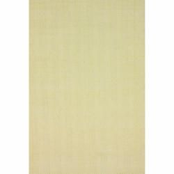 Nuloom Handmade Flatweave Herringbone Chevron Yellow Cotton Rug (8 X 10)
