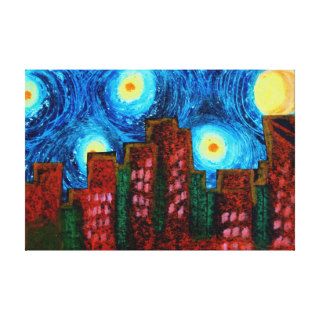cityscape1 wrapped canvas gallery wrap canvas