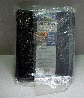 Plan Ahead Business Folio Binder Briefcase Organizer #1237763 (DSM1468) (Black Color)