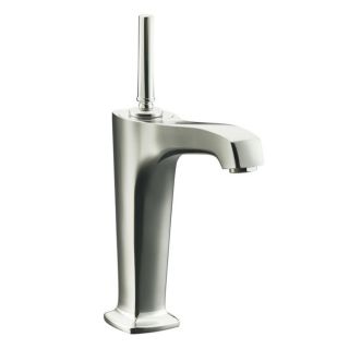 Kohler K 16231 4 sn Vibrant Polished Nickel Margaux Tall Single control Lavatory Faucet With 6 3/8 Spout And Lever Handle