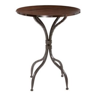 Stone County Ironworks Forest Hill Natural Black Round Dining Table