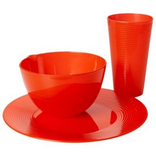 Room Essentials™ Plastic 12 Piece Dinnerware Set