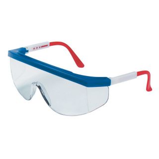 Crews Tomahawk Clear lens Polycarbonate Safety Glasses