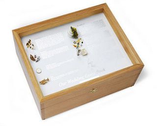 wedding guest book box by elizabeth young designs