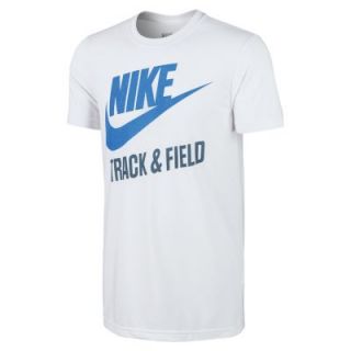 Nike Track And Field Exploded Mens T Shirt   White