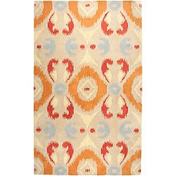 Hand tufted Averlo Beige Area Rug (9 X 12)