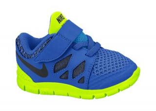 Nike Free 5.0 (2c 10c) Toddler Boys Shoes   Hyper Cobalt