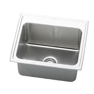 Elkay Single Basin Drop In Stainless Steel Kitchen Sink