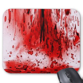 Blood Splatter Mousepads