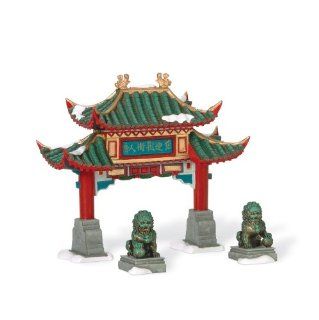 Department 56 Christmas In The City Welcome To Chinatown, Set of 3   Holiday Figurines