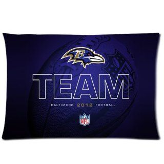 NFL Baltimore Ravens Pillow Case Cover Pet Pillowcase Size 20*30  