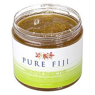 Pure Fiji Coconut Sugar Rub   16 oz.   Starfruit  Body Scrubs  Beauty