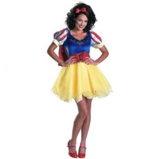 Snow White Sassy Prestige Costume   Teen Adult Sized Costumes Clothing