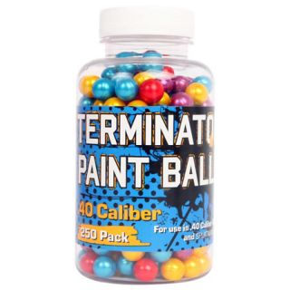 Palco Terminator Multi Color .40 Cal. Paintballs 250 Pack 776471