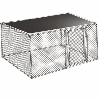 10 ft L x 10 ft W Plastic Kennel Cover