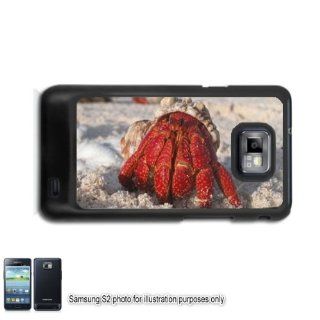 Hermit Crab Sand Beach Photo Samsung Galaxy S2 I9100 Case Cover Skin Black Cell Phones & Accessories