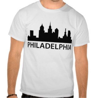 Philadelphia Skyline T shirt