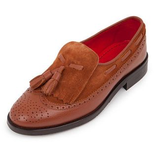eleanor tanned leather loafer by its got soul