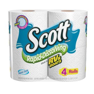 SCOTT 4 Pack Toilet Paper