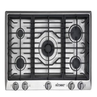 Dacor 5 Burner Gas Cooktop (Stainless) (Common 30 in; Actual 30 in)