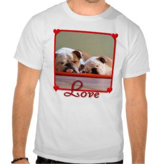 Love Bulldogs T shirt