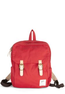 Swing Into Action Backpack in Red  Mod Retro Vintage Bags