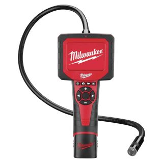 Milwaukee M12 M-Spector AV Cordless Multimedia Kit — 17mm Digital Camera, Model# 2311-21  Scopes
