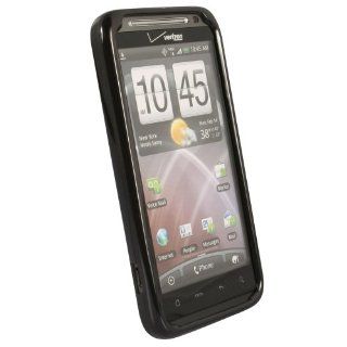 HTC Thunderbolt 4G TPU Black Case 70H00374 03M (Retail Package) Cell Phones & Accessories