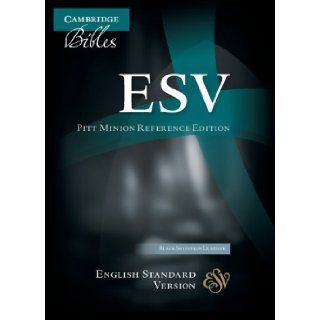 ESV Pitt Minion Reference Edition ES442X Black Imitation Leather Baker Publishing Group 9781107629189 Books