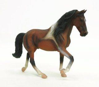 CollectA Tennessee Walking Horse Stallion, Bay Pinto Toys & Games