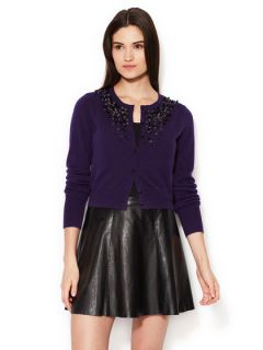 Embellished Cashmere Cardigan by Magaschoni
