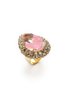 Teardrop Ring by Noir Jewelry