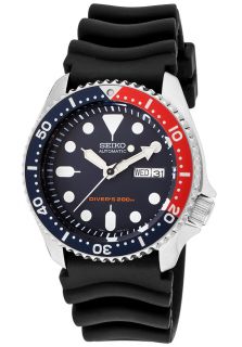 Seiko SKX009K1  Watches,Mens Scuba Diver Automatic Black Rubber Navy Blue Dial, Diver Seiko Automatic Watches
