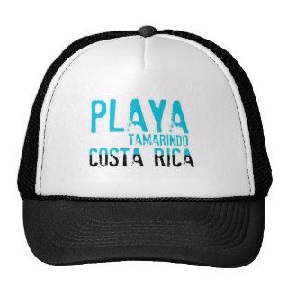 Teal Playa Tamarindo, Costa Rica Mesh Hats