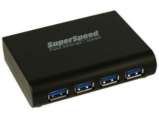 Koutech IO HU434 4 Port SuperSpeed USB 3.0 External Hub with Fast Charge Ports Computers & Accessories