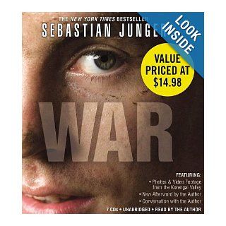 WAR Sebastian Junger, Joshua Ferris 9781609411220 Books