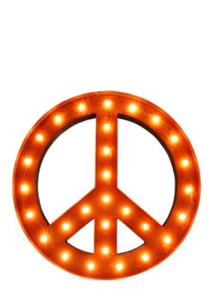 Peace Sign by Vintage Marquee Lights