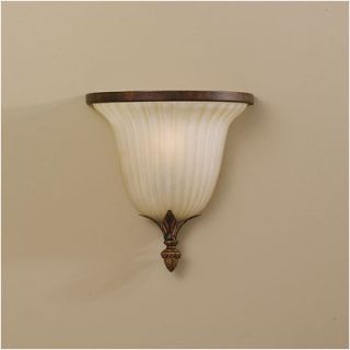 Feiss Sonoma Valley Flush Wall Sconce in Aged Tortoise Shell