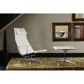 Herman Miller ® Eames Aluminum Group Chair and Ottoman