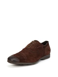 Suede Cap Toe Oxfords by Paul Smith