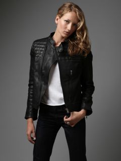 ACNE Jeans   DANGER LEATHER SEAMED JACKET by ACNE Jeans