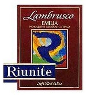 Riunite Lambrusco Ottocento Nero Emilia Igt 750ML Wine