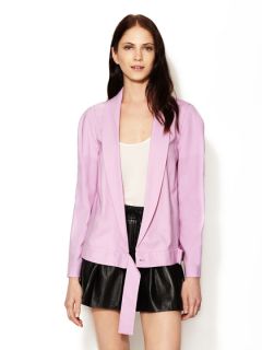 Rounded Shoulder Wool Blazer by 3.1 Phillip Lim