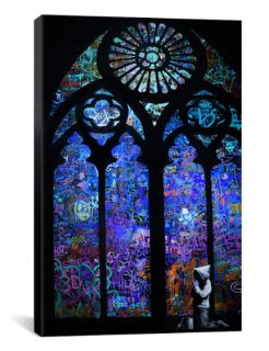 Stained Glass Window II (Canvas) by iCanvasART