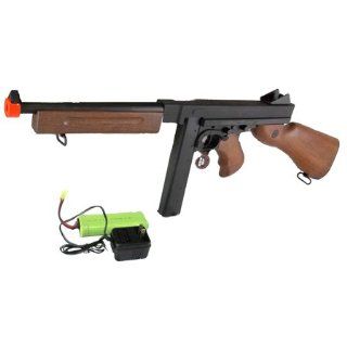 SW 05 Snow Wolf AEG Metal Gear Box AEG #SW 05 Snow Wolf AEG Thompson airsoft rifle bb gun WWII World War two II two second American Full and Semi Auto electrical  Sports & Outdoors