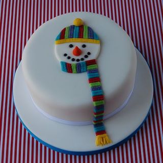 bespoke christmas cake by the cake stand, mortimer