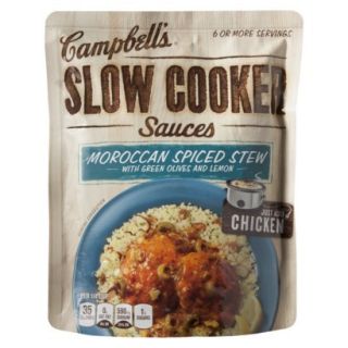 Campbells Slow Cooker Moroccan Spice Sauce 13 oz