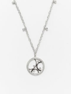 Ono Diamond Drop & Circle Necklace by Movado