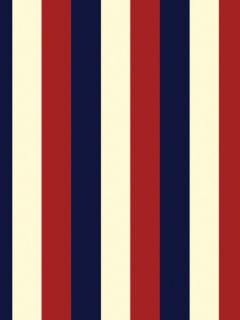 Americana Stripes Peel & Stick Wallpaper by WallCandy Arts